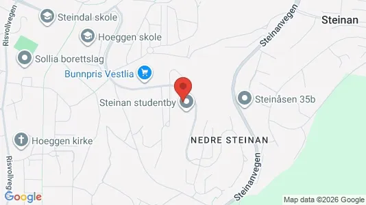 Apartments for rent i Trondheim Lerkendal - kort over placeringen