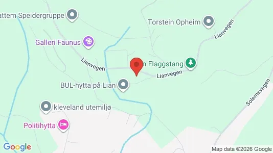 Rooms for rent i Trondheim Midtbyen - kort over placeringen