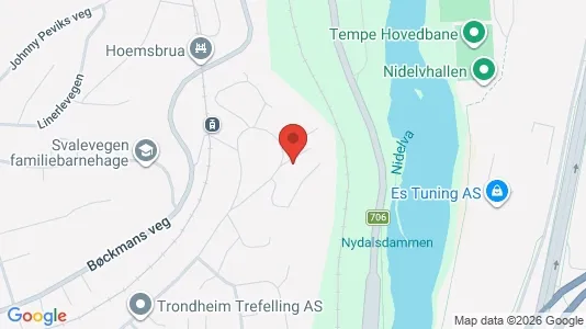 Apartments for rent i Trondheim Midtbyen - kort over placeringen