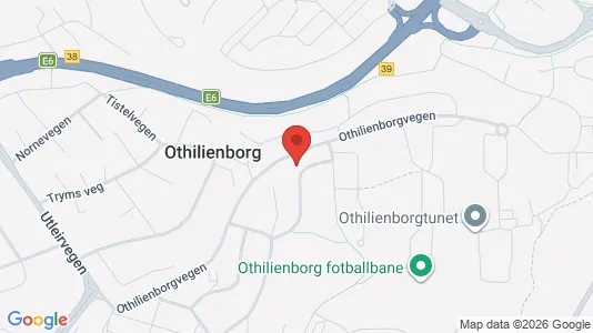 Rooms for rent i Trondheim Lerkendal - kort over placeringen