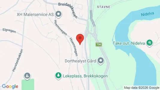 Rooms for rent i Trondheim Midtbyen - kort over placeringen