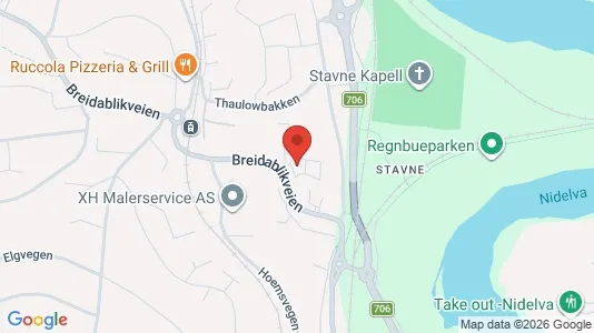 Rooms for rent i Trondheim Midtbyen - kort over placeringen
