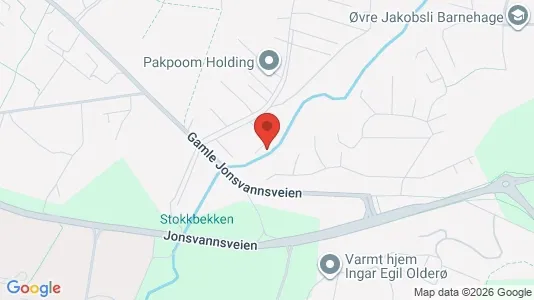 Rooms for rent i Trondheim Lerkendal - kort over placeringen