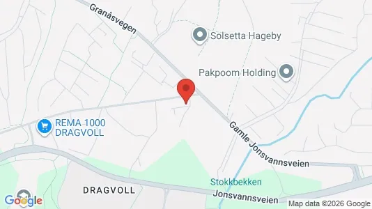 Apartments for rent i Trondheim Lerkendal - kort over placeringen