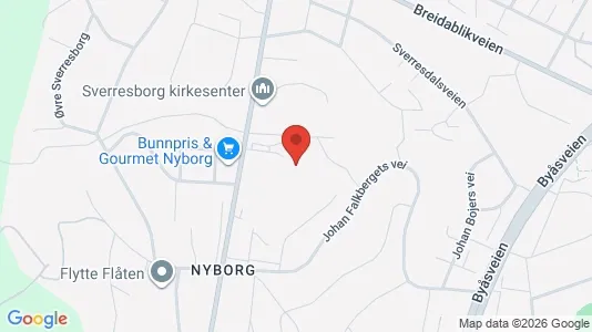 Apartments for rent i Trondheim Midtbyen - kort over placeringen