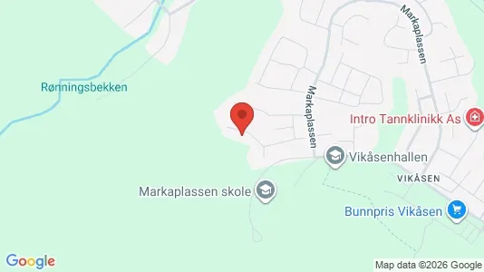 Rooms for rent i Trondheim Østbyen - kort over placeringen