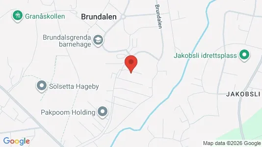 Apartments for rent i Trondheim Lerkendal - kort over placeringen