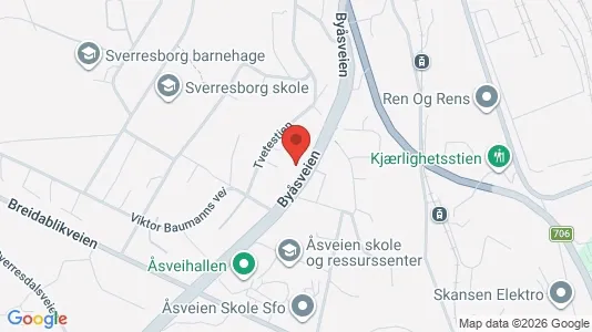 Apartments for rent i Trondheim Midtbyen - kort over placeringen