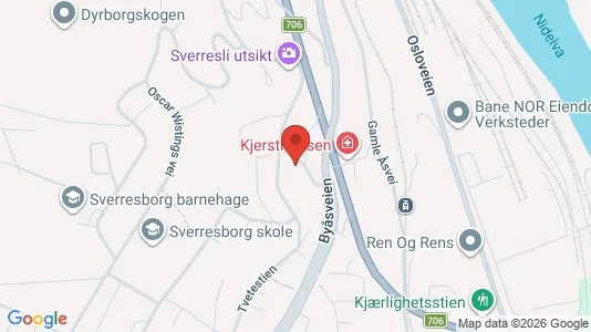 Apartments for rent i Trondheim Midtbyen - kort over placeringen