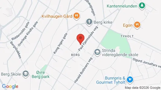 Apartments for rent i Trondheim Midtbyen - kort over placeringen