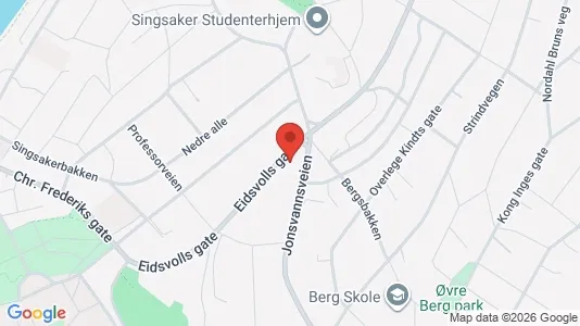 Rooms for rent i Trondheim Midtbyen - kort over placeringen