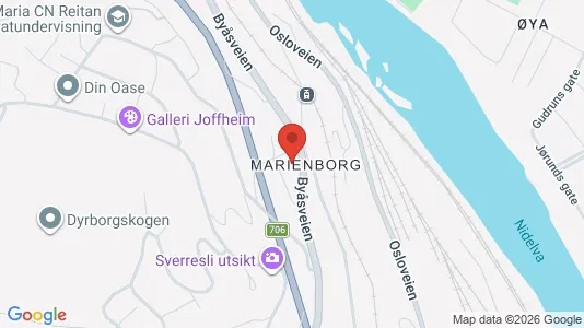 Apartments for rent i Trondheim Midtbyen - kort over placeringen