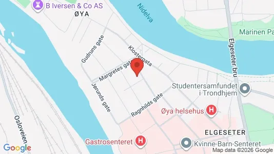 Apartments for rent i Trondheim Midtbyen - kort over placeringen