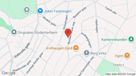 Rooms for rent i Trondheim Midtbyen - kort over placeringen