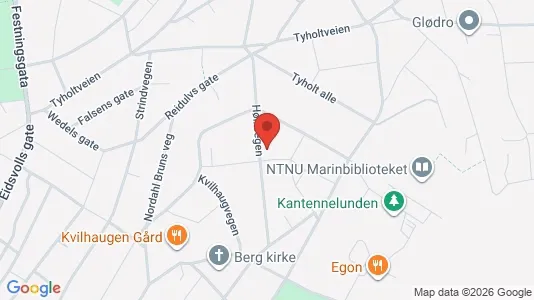 Rooms for rent i Trondheim Midtbyen - kort over placeringen