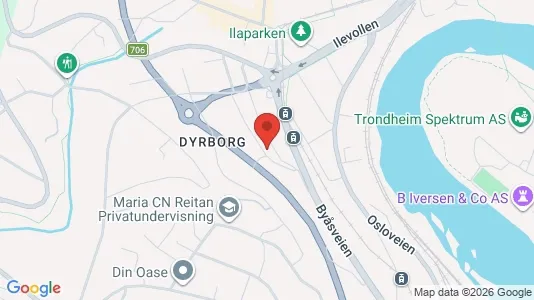 Apartments for rent i Trondheim Midtbyen - kort over placeringen