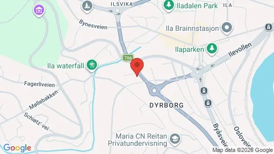 Apartments for rent i Trondheim Midtbyen - kort over placeringen