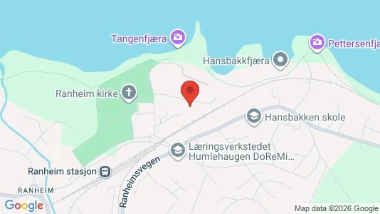 Apartments for rent i Trondheim Østbyen - kort over placeringen