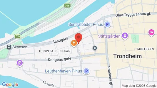 Apartments for rent i Trondheim Midtbyen - kort over placeringen