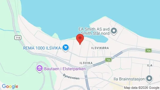 Apartments for rent i Trondheim Midtbyen - kort over placeringen