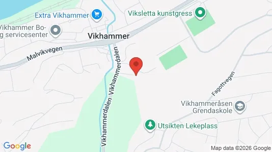 Rooms for rent i Malvik - kort over placeringen
