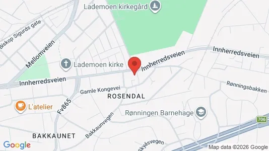 Apartments for rent i Trondheim Østbyen - kort over placeringen