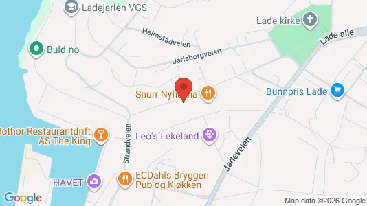 Apartments for rent i Trondheim Østbyen - kort over placeringen