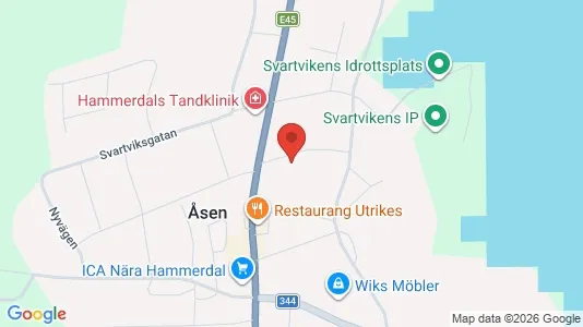 Apartments for rent i Strömsund - kort over placeringen