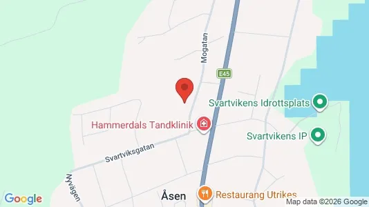 Apartments for rent i Strömsund - kort over placeringen