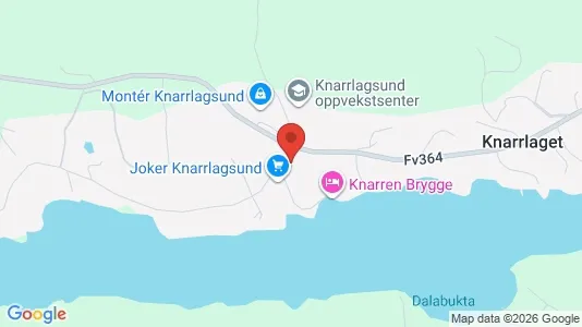 Apartments for rent i Hitra - kort over placeringen