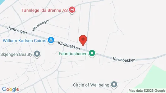 Rooms for rent i Levanger - kort over placeringen