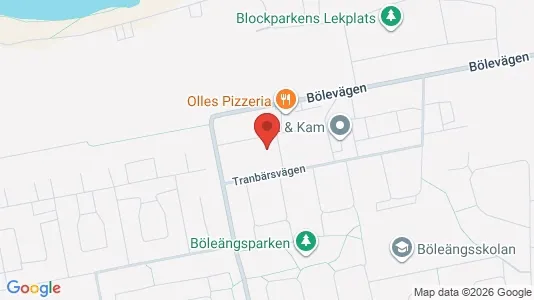 Apartments for rent i Umeå - kort over placeringen