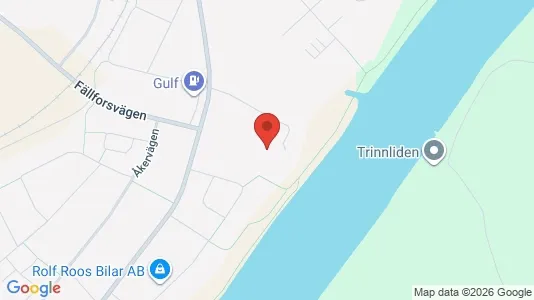 Apartments for rent i Vännäs - kort over placeringen