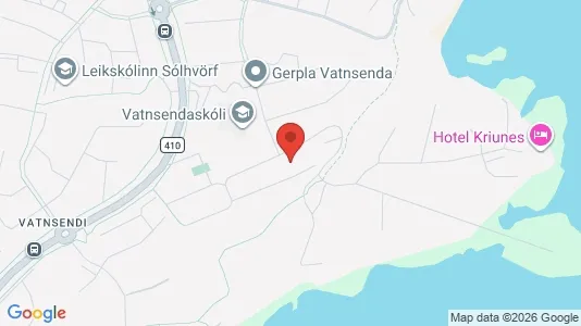 Apartments for rent i Kópavogur - kort over placeringen