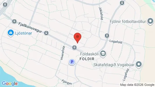 Apartments for rent i Reykjavík Grafarvogur - kort over placeringen