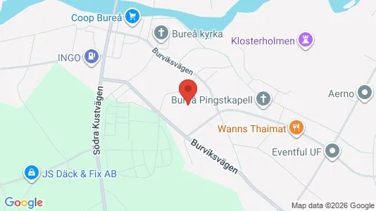 Apartments for rent i Skellefteå - kort over placeringen