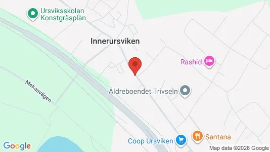 Apartments for rent i Skellefteå - kort over placeringen