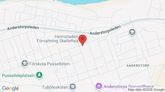 Apartments for rent i Skellefteå - kort over placeringen