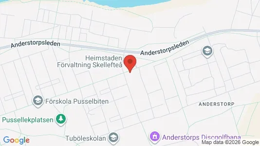 Apartments for rent i Skellefteå - kort over placeringen
