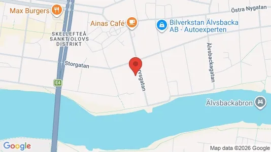 Apartments for rent i Skellefteå - kort over placeringen