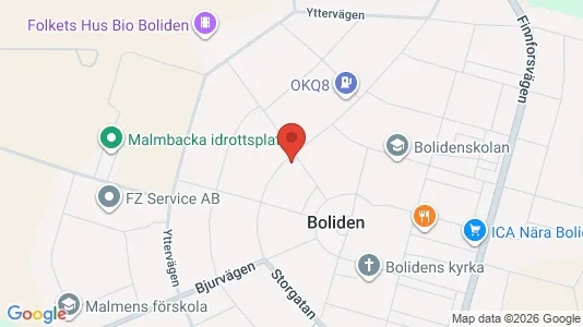 Apartments for rent i Skellefteå - kort over placeringen