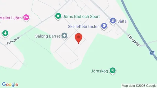 Apartments for rent i Skellefteå - kort over placeringen