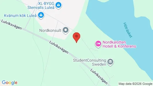 Apartments for rent i Luleå - kort over placeringen