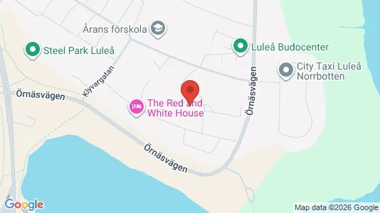 Apartments for rent i Luleå - kort over placeringen