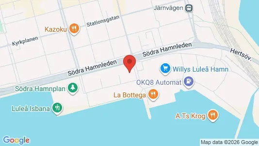 Apartments for rent i Luleå - kort over placeringen