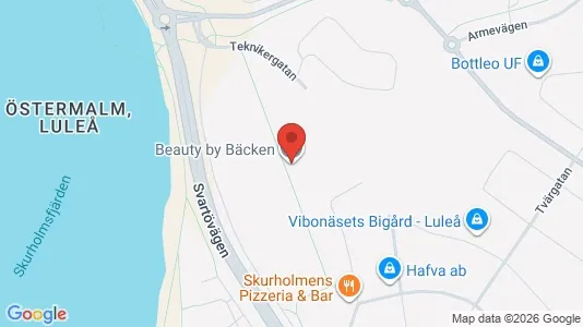 Apartments for rent i Luleå - kort over placeringen
