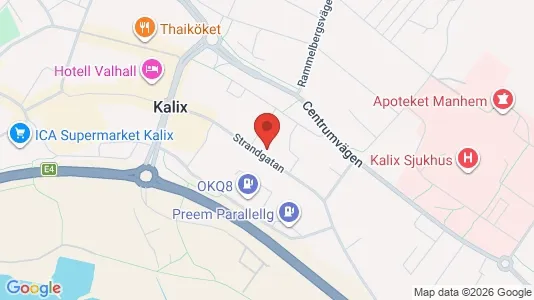 Apartments for rent i Kalix - kort over placeringen