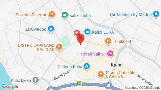 Apartments for rent i Kalix - kort over placeringen