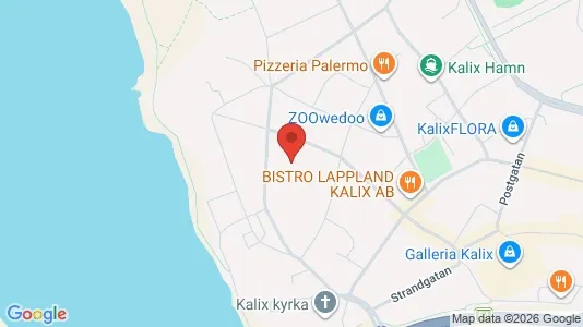 Apartments for rent i Kalix - kort over placeringen