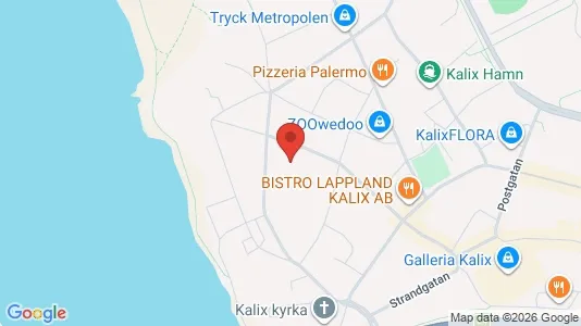 Apartments for rent i Kalix - kort over placeringen